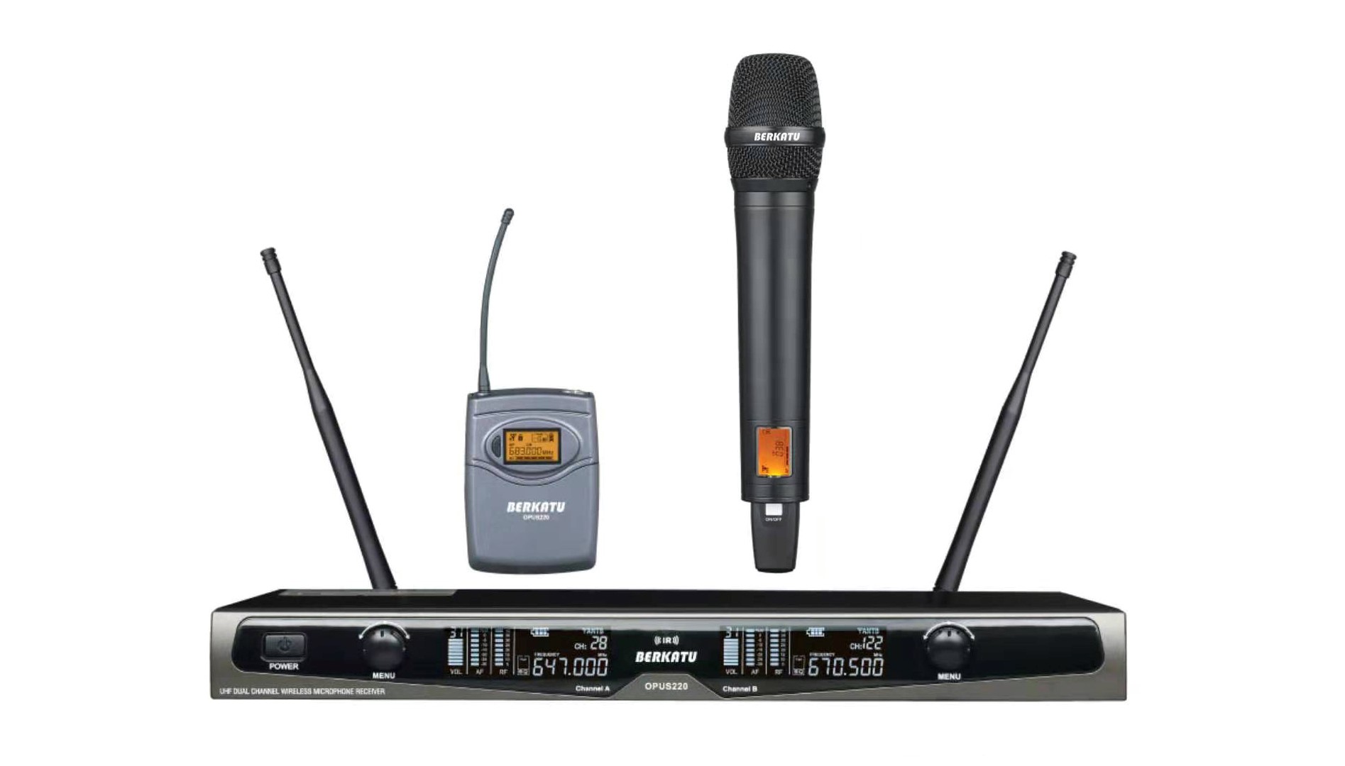 BERKATU柏卡圖 OPUS-220無線話筒 BERKATU柏卡圖 OPUS-220無線話筒