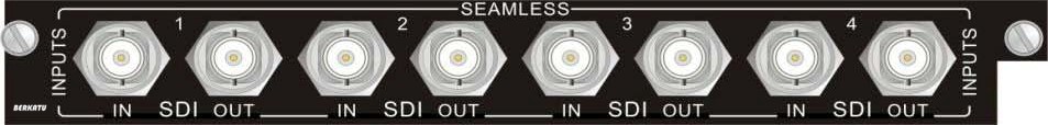 BERKATU柏卡圖 4路SDI無縫輸入信號卡 BERKATU柏卡圖 4路SDI無縫輸入信號卡