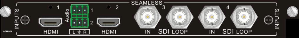 BERKATU柏卡圖 4路HDMI&SDI無縫輸入信號卡 BERKATU柏卡圖 4路HDMI&SDI無縫輸入信號卡