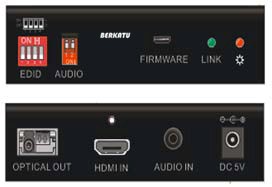 FOUH302R 前后面板示圖 FOUH302R 前后面板示圖