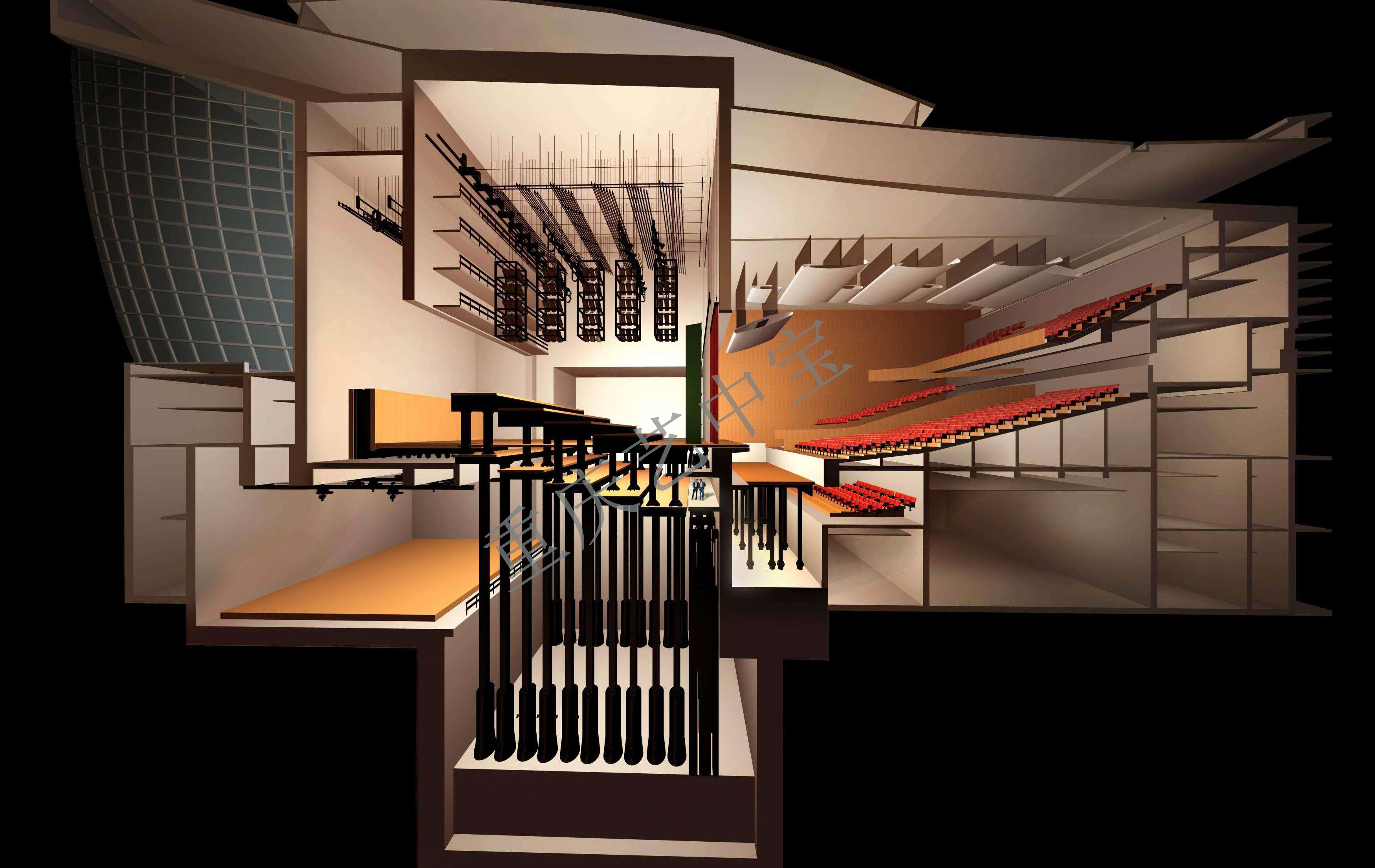 全套舞臺機械的組成 全套舞臺機械的組成