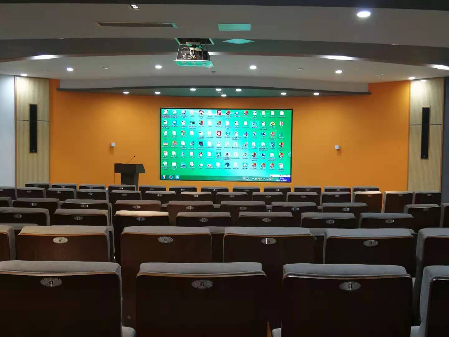 重慶大學建筑學院多功能廳會議系統(tǒng)建設